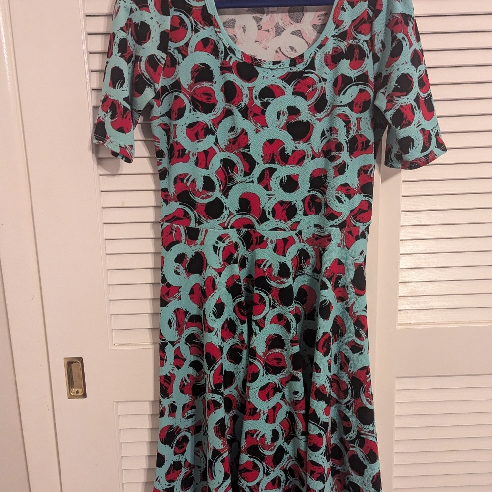 Lularoe A-line dress L